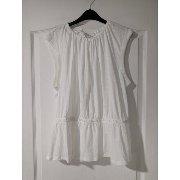 NWT Banana Republic Factory | Malibu Slub Tank In White - Picture 5 of 11